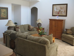Our spacious and comfortable living room